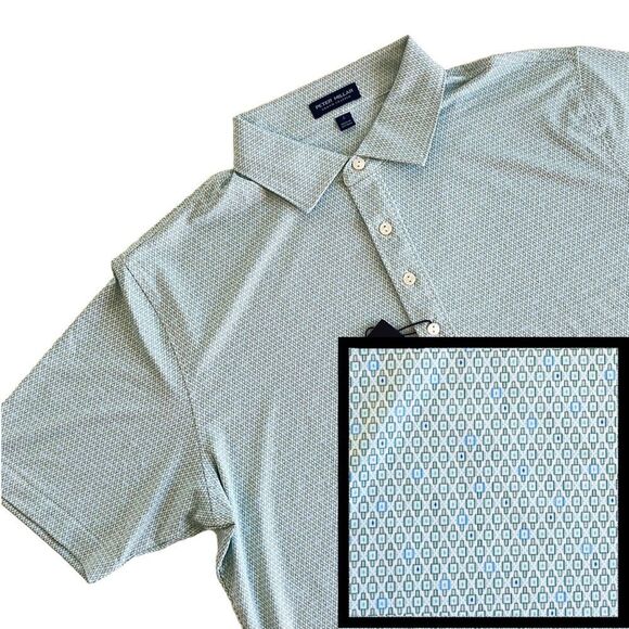 Peter Millar Other - Peter Millar Geometric Polo*